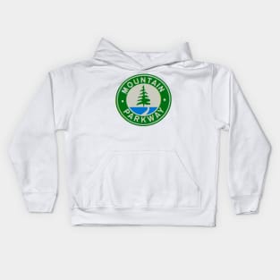 Vintage Mountain Parkway Decal Kids Hoodie